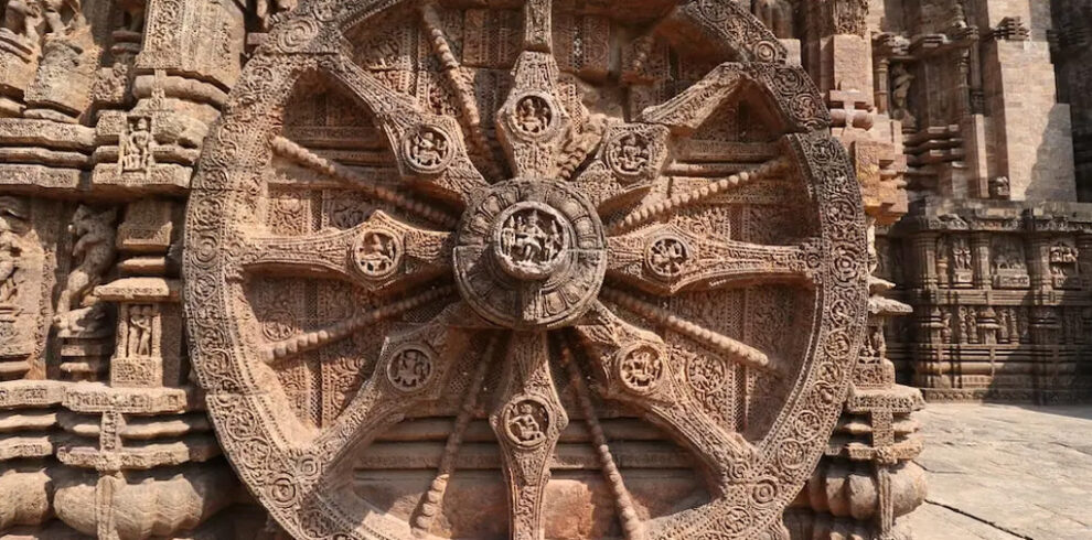 Konark Sun Temple Odisha India ancient chariot temple UNESCO World Heritage site Indian architecture.