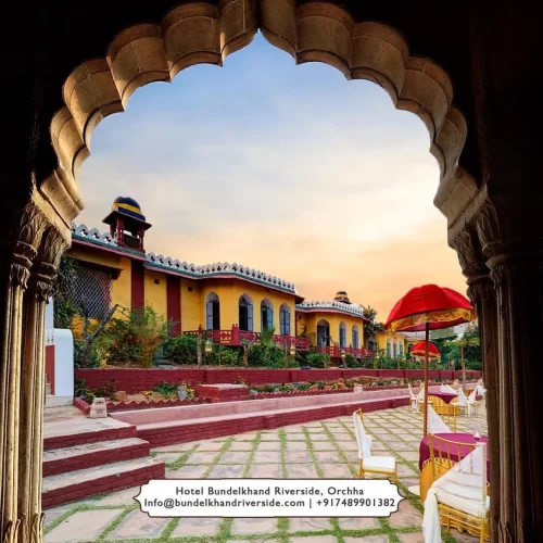 3 Days Royal Wedding Package Bundelkhand Riverside Orchha ASAHI INDIA TOURS luxury destination wedding riverside heritage resort India